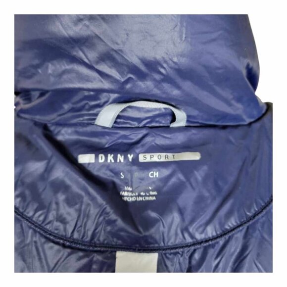 DKNY Seattle Seahawk Puffer Jacket - Purple - Picture 10 of 13